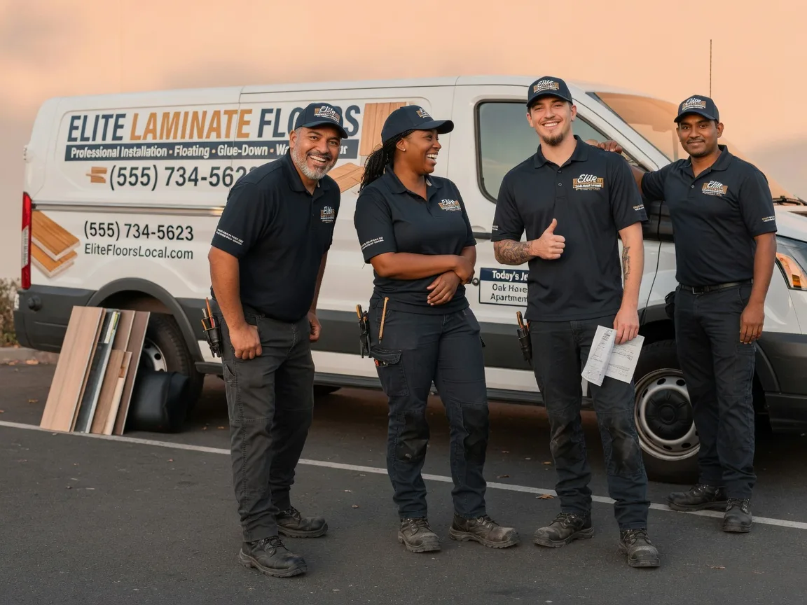 Laminate flooring installation company in Middle Amana, IA